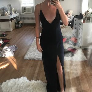 SPAGHETTI STRAP FORMAL DRESS